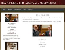 Tablet Screenshot of herrlawllc.com